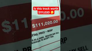 Ford Raptor Broke the $110K Barrier #automotive #trucks