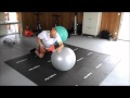 Gainage abdo ischio avec ballon