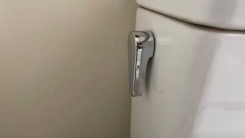 Toto Toilet Dual Flush Handle Repair