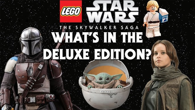 UNBOXING LEGO STAR WARS THE SKYWALKER SAGA PS5 DELUXE EDITION 