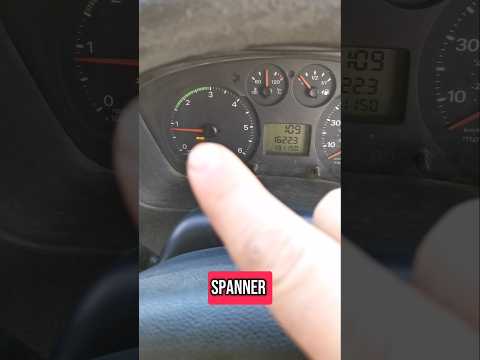 How To Clear a Ford Service Indicator Spanner Light...