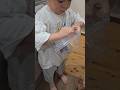 靴下飼いました🧦#ふじやま家族#子育て#育児#幼馴染み夫婦#日常生活