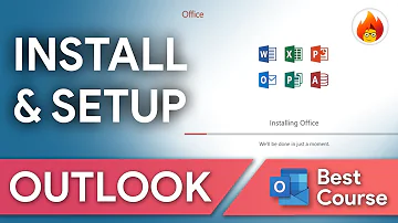 How do I set up Outlook for the first time?