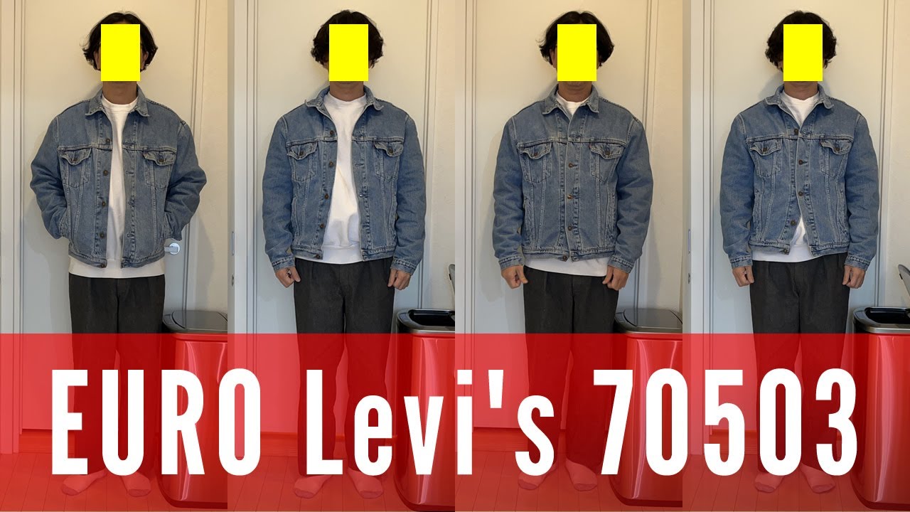 古着屋でよく見るLEVISデニムジャケット70503 - YouTube