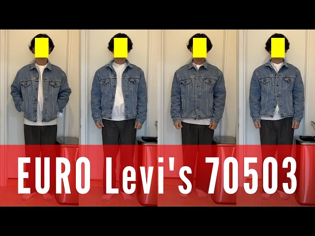 古着屋でよく見るLEVISデニムジャケット70503 - YouTube