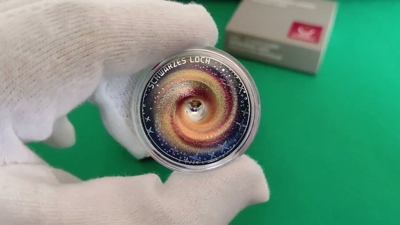 20 Euro Buco Nero 2022 - Austria - Serie Universo Inesplorato - Moneta in Argento Rara