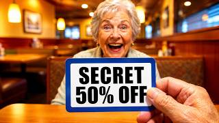 17 Restaurants Where Seniors Eat for HALF PRICE (You Just Have to Ask)