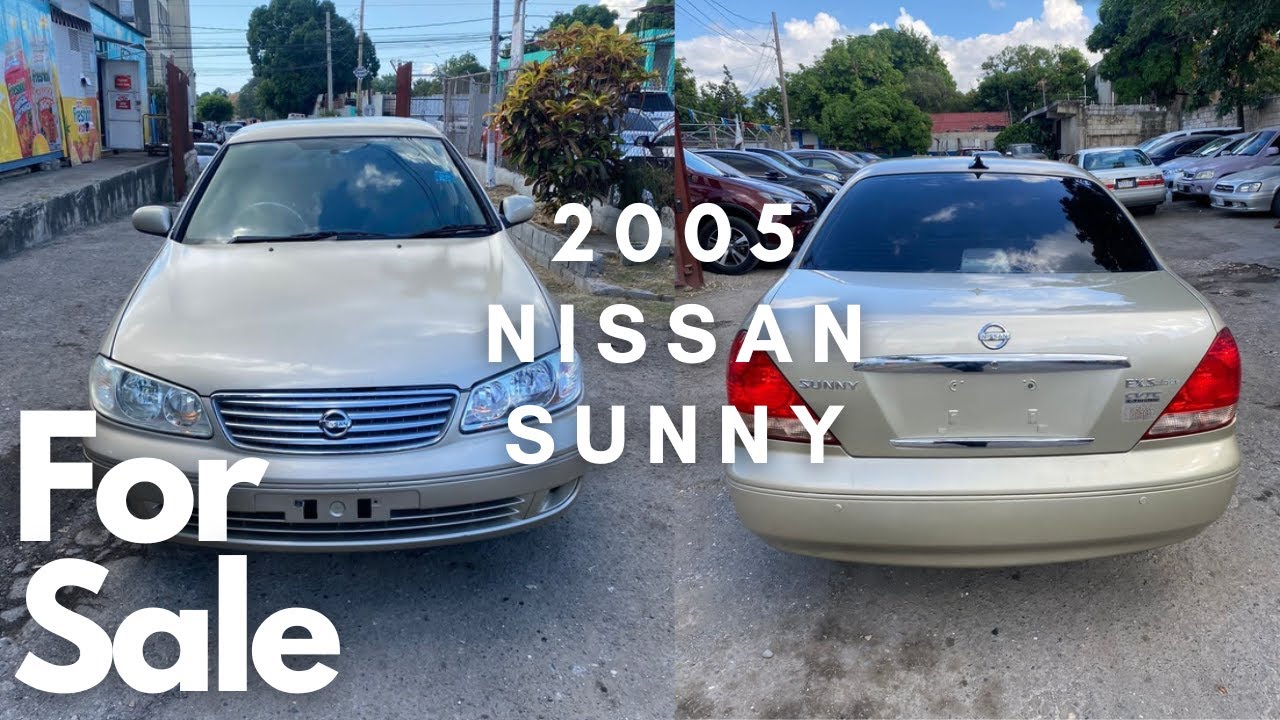 2005 Nissan Sunny For Sale in Kingston, Jamaican Cars YouTube