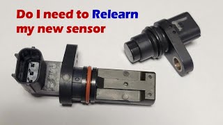 new crank sensor fails to work right