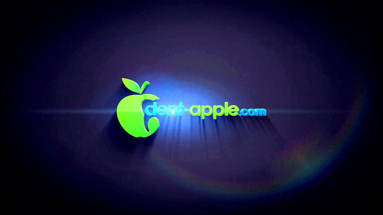 dent apple 3d - YouTube