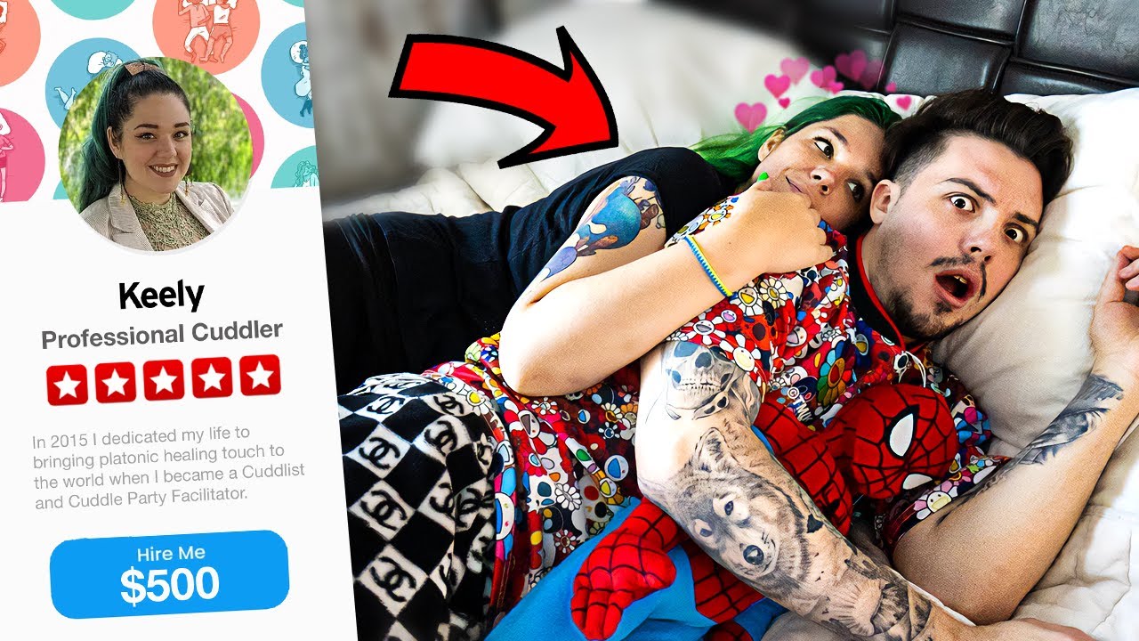 I Hired a Professional Cuddler - YouTube