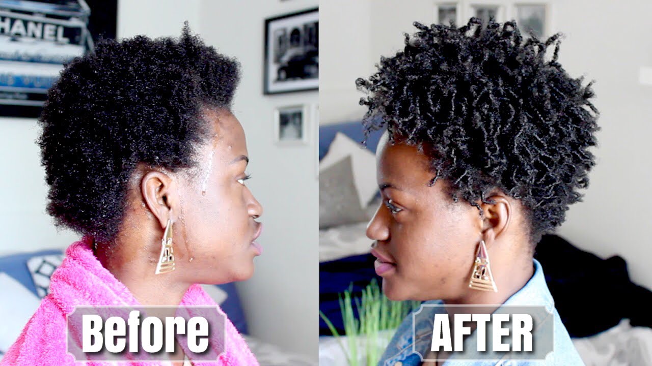 The CurlFriends Series | Tapered Finger Coils on 4C Hair - YouTube