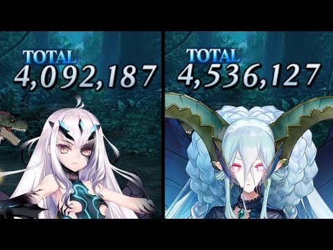 [FGO] Tiamat vs Melusine Looping Damage Comparison