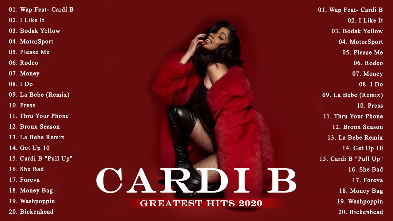 Cardi B Greatest Hits Full Album 2020 || Best Pop Songs Playlist Of ...