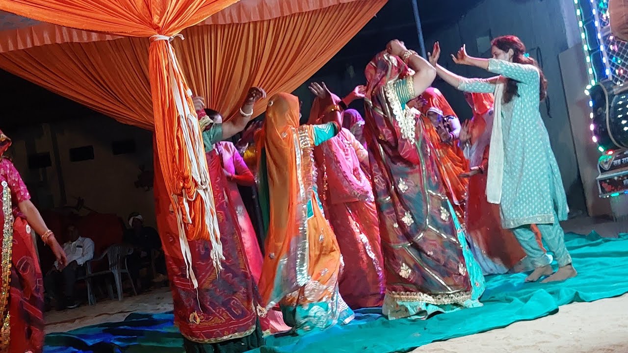 बंदुक धडा धड  चाल र बहरोड थाना मे,( Rajasthani dance)##