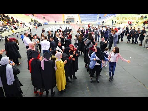 رفقنا ما هو بالهين الفنان معن رباع حفل تخرج طلاب الجامعة الامريكية جنين 2020