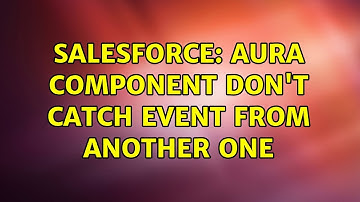 Salesforce: Aura Component don