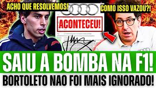 🚨 BORTOLETO RECEBE PACOTE SECRETO QUE PODE MUDAR TUDO! AUDI BATE O MARTELO PARA MIAMI!
