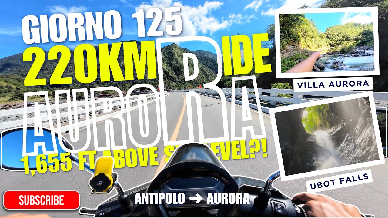 220KM LANG PARA DITO?! 😱 Ubot Falls Maria Aurora | Giorno 125