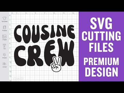 Cousin Crew Svg Cut Files for Scan n Cut Premium cut SVG