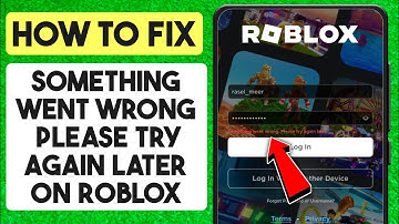 How To fix Roblox Something went wrong. Please try again later problem solved (2023)