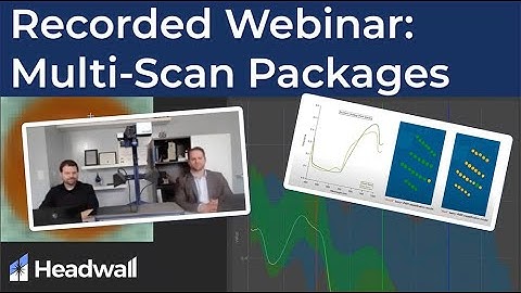 Recorded Webinar: Fast, Simultaneous Hyperspectral Multi Sensor Scanning Packages