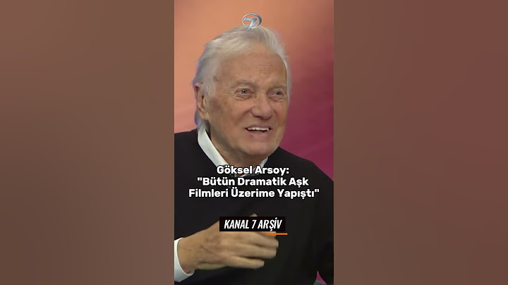 Göksel Arsoy; Bütün Dramatik Aşk Filmleri Üzerime Yapıştı   | Kanal 7 Arşiv #kanal7arşiv  #nostalji