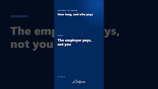 How long, and who pays · Electronic payslip