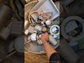 Turning Trash Into a Working Timepiece #shorts