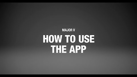 How To Use The Marshall Bluetooth App With Your Major V Headphones