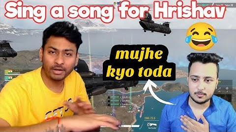 Dynamo  funny sing a song for hydra hrishav