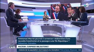 Macron : surprise obligatoire ! - Les questions SMS #cdanslair 15.04.2019