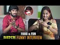 Sathvik  pranavi funny interview  batch movie team funny interview  sathvik varma  nse