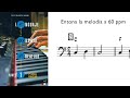 Ejercicio de entonación nivel 1/1-4 (backing track)