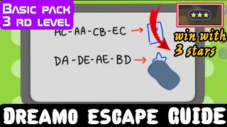 Dreamo escape BASIC PACK (3rd) level guide #gameguide #rsgv