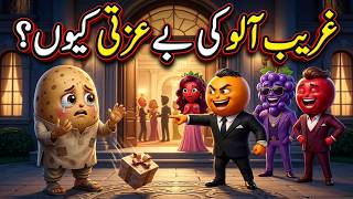 The Fate of Arrogant Fruits 😱 | Potato's Emotional Story | Urdu Cartoon Story