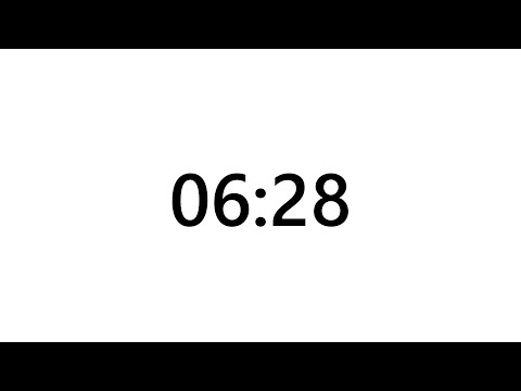 Timer for 6 minutes and 28 seconds