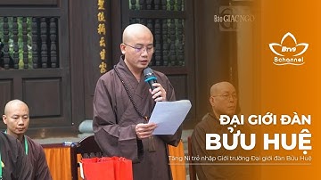 TP.HCM: Tăng Ni trẻ nhập Giới trường Đại giới đàn Bửu Huệ | Bchannel