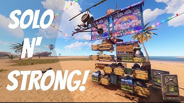 RUST - So you wanted a SOLO RUST BASE? - Rust Base Building