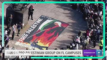 Florida Gov. DeSantis calling for ban on pro-Palestinian group at state universities