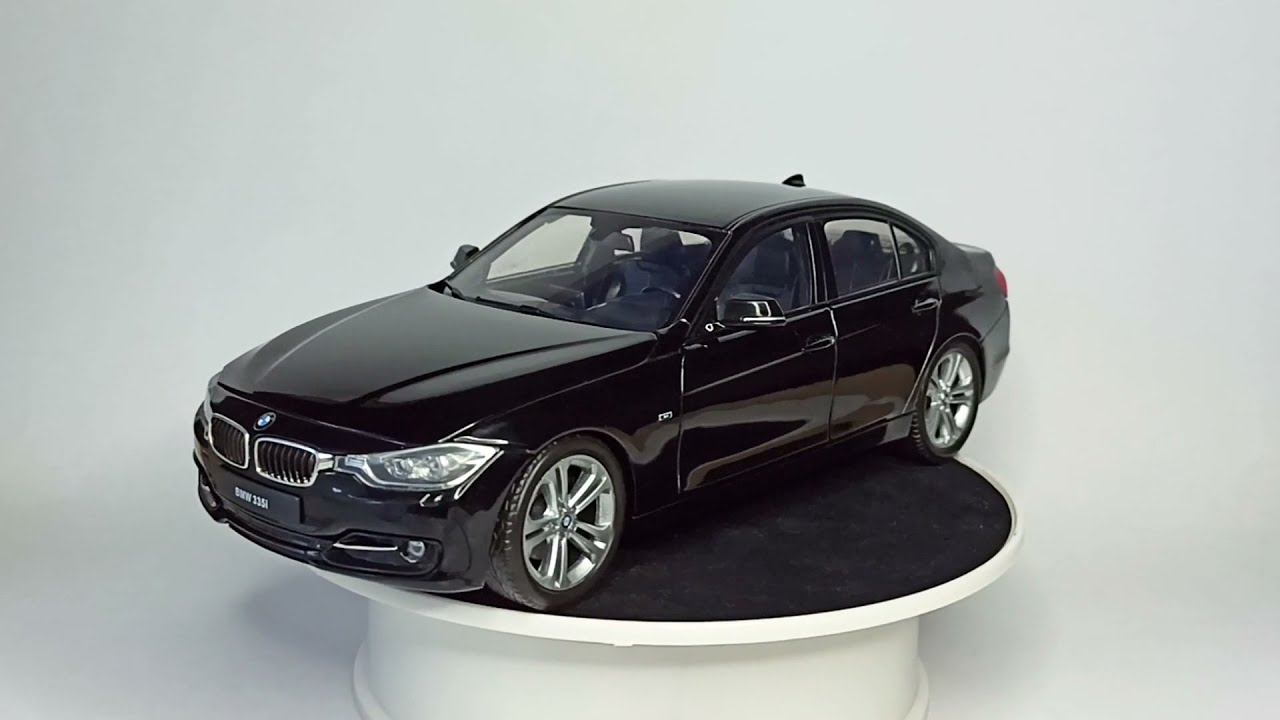 BMW 335i Модель автомобиля 1:18 Черный - 5sector