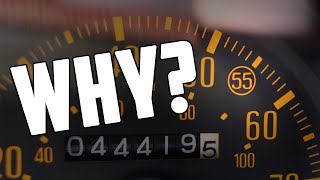 Why 1980s Cars Emphasize 55 Mph On Their Speedometers