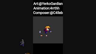Rayman Legends Funkin' - Rayman Animations #fnfmod #fridaynightfunkin #fnf #rayman #shorts