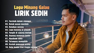 Lagu Minang Galau | Lirik Sedih | Tasisiah Dalam Etongan