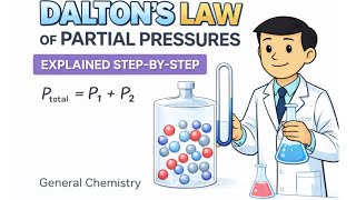 Dalton’s Law of Partial Pressures (Explained Step-by-Step) | General Chemistry screenshot 1
