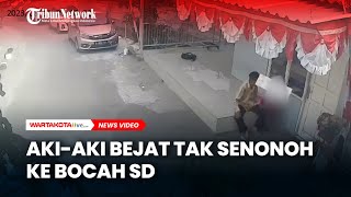 Viral! Kakek Tua Berbuat Tak Senonoh ke Bocah SD