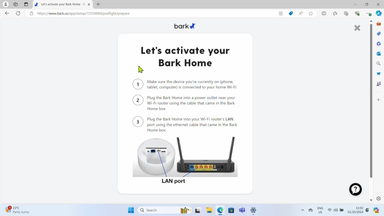 Set Up Bark Home - YouTube