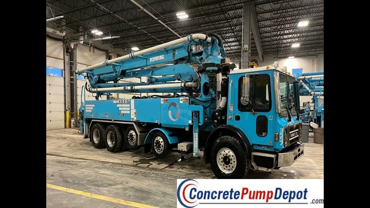 Schwing Concrete Boom Pumps for Sale, concretepumpdepot com