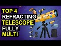 Top 4 Refracting Telescope Fully Multi | Refracting Telescope Fully Multi-Coated Optics