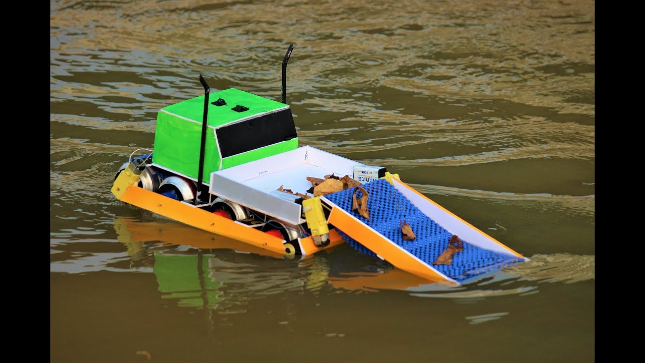 water cleaning boat research paper